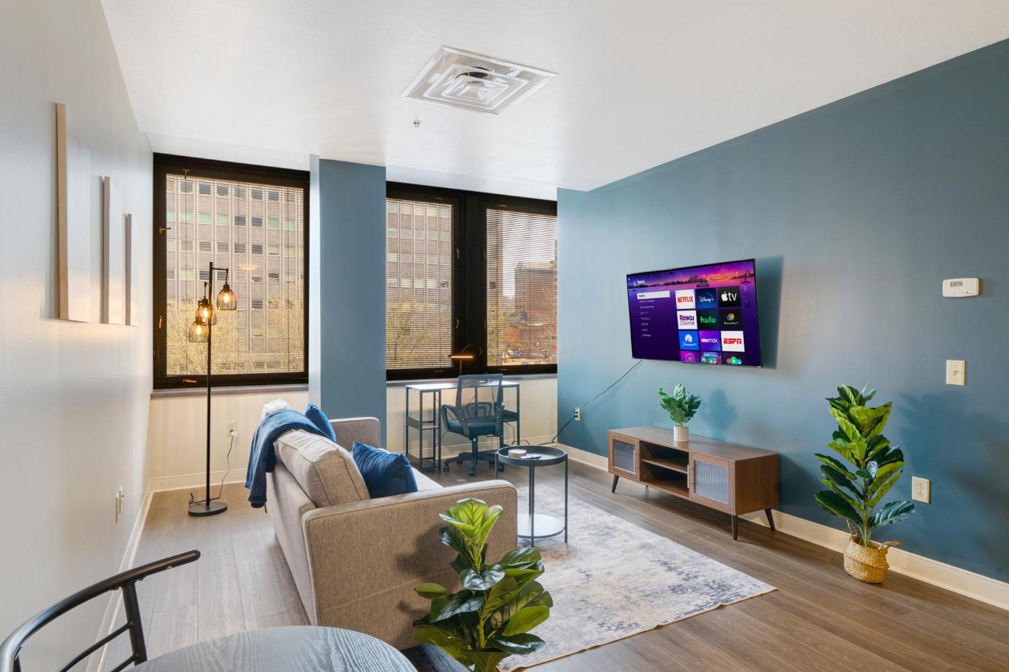 Apartamento Vibrant Luxury Prime Location 24-7 Onsite Parking Gym Lounge Pittsburgh Exterior foto